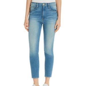 Frame Denim Womens Ali Denim Light Wash Cigarette Skinny Jeans Size 27